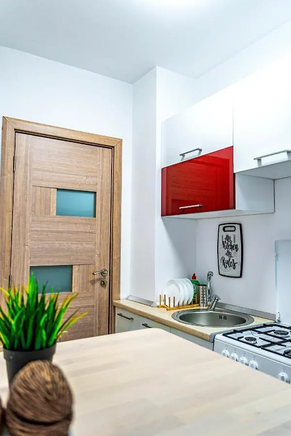 Hacienda Arhitectura - City Center Modern Studio Bukarest Lägenhet